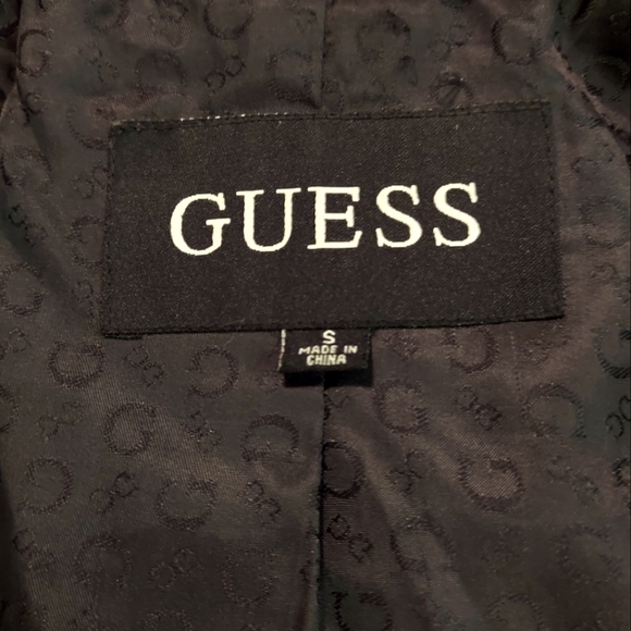 Guess Pea Coat | S | Black - Picture 4 of 6